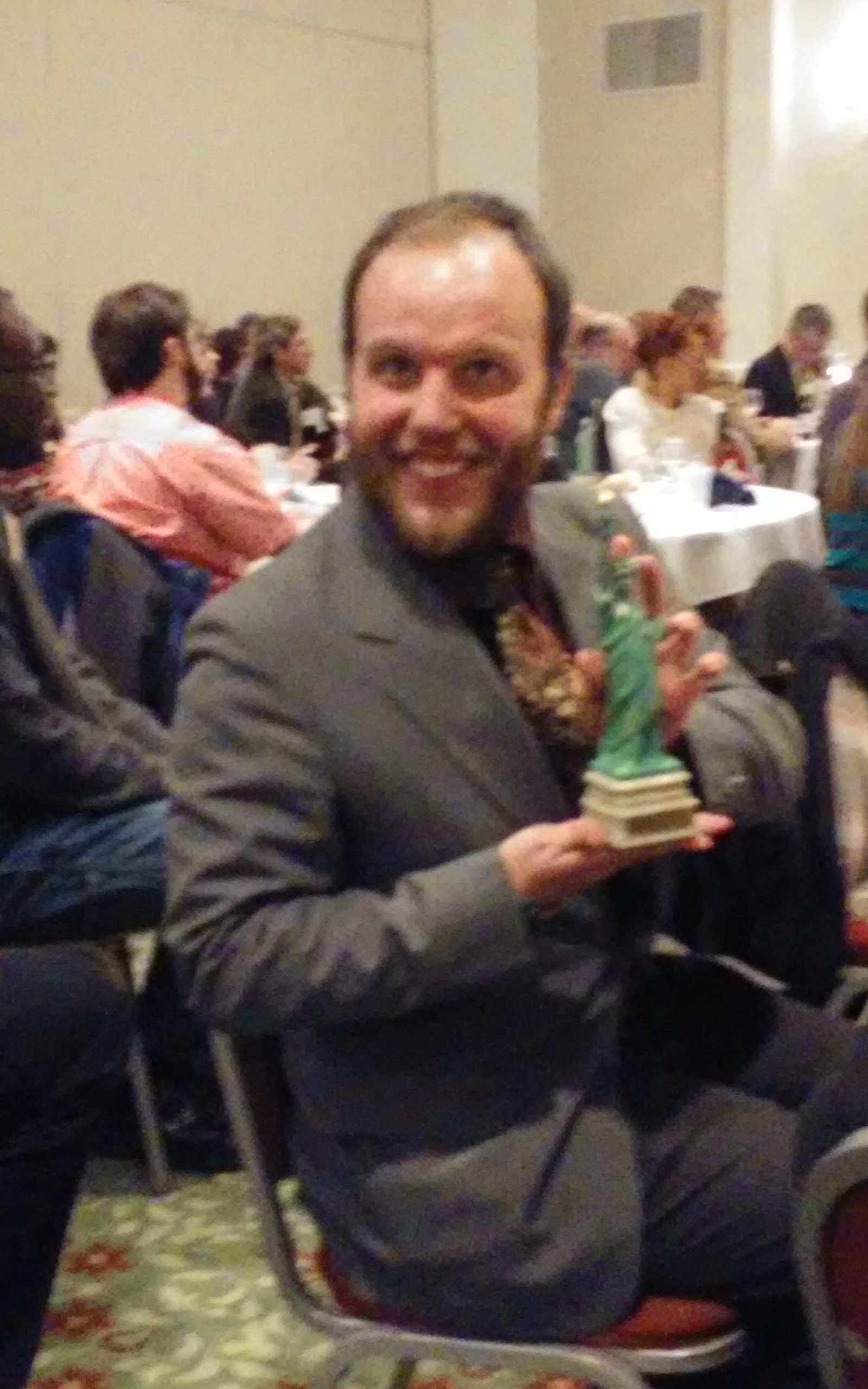 Promoter of Liberty Award winner Logan Fleckenstein.