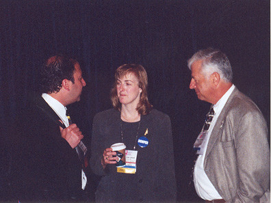 Greg Dirasian, Stacy VanOast & Bob Van Oast at the 2000 Libertarian National Convention.